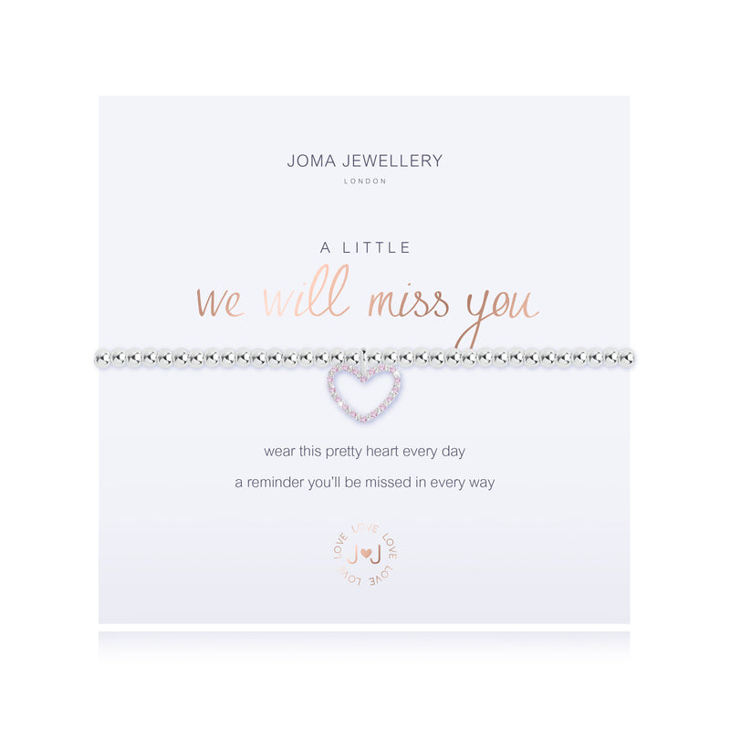 Joma Jewellery a Little We Will Miss You Bracelet 3217