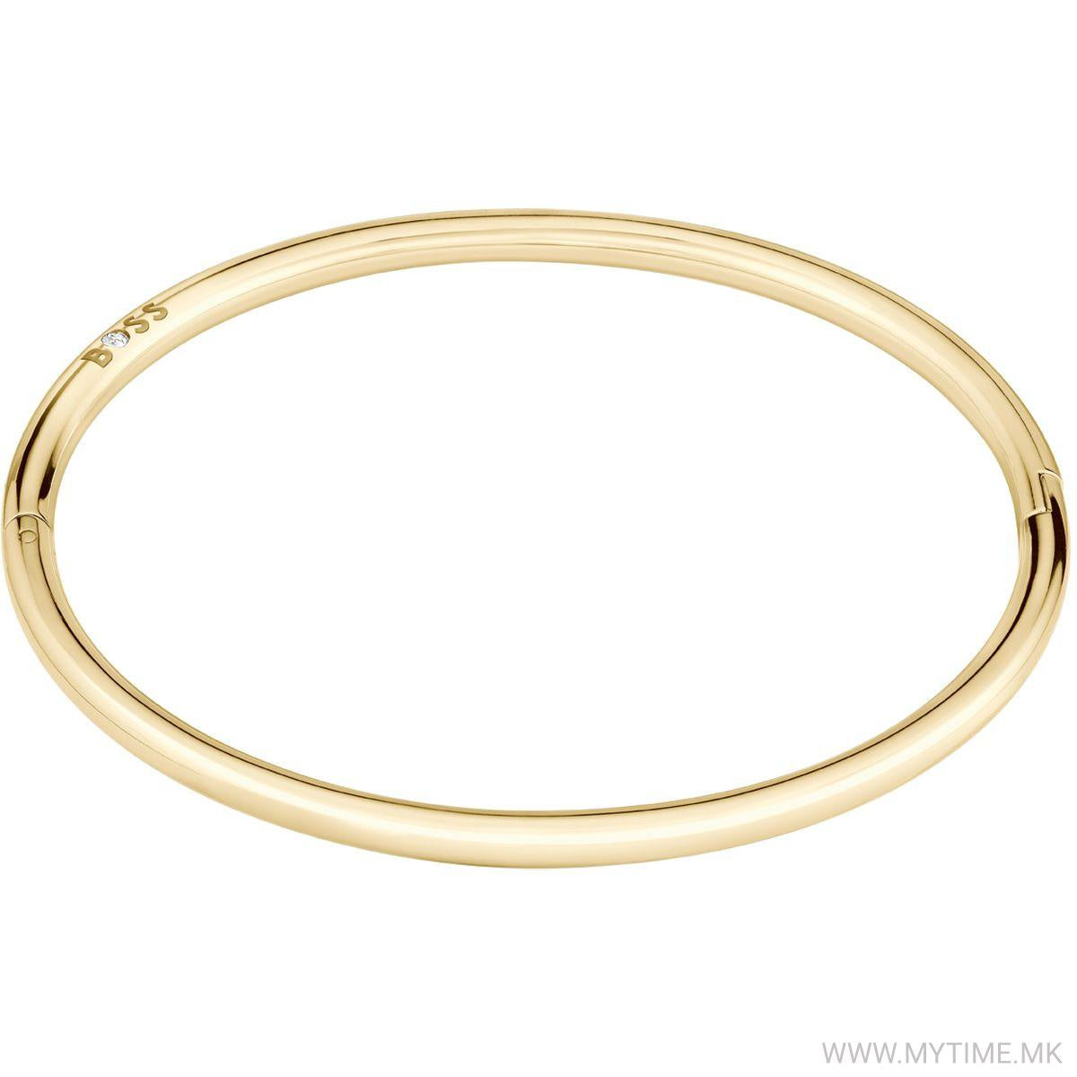 Boss Yellow Gold Tone Bangle 1580686