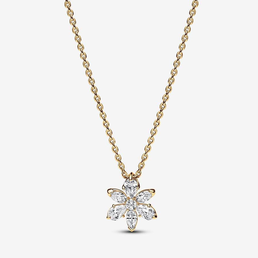 Pandora Sparkling Herbarium Cluster Pendant Necklace 362387C01-45