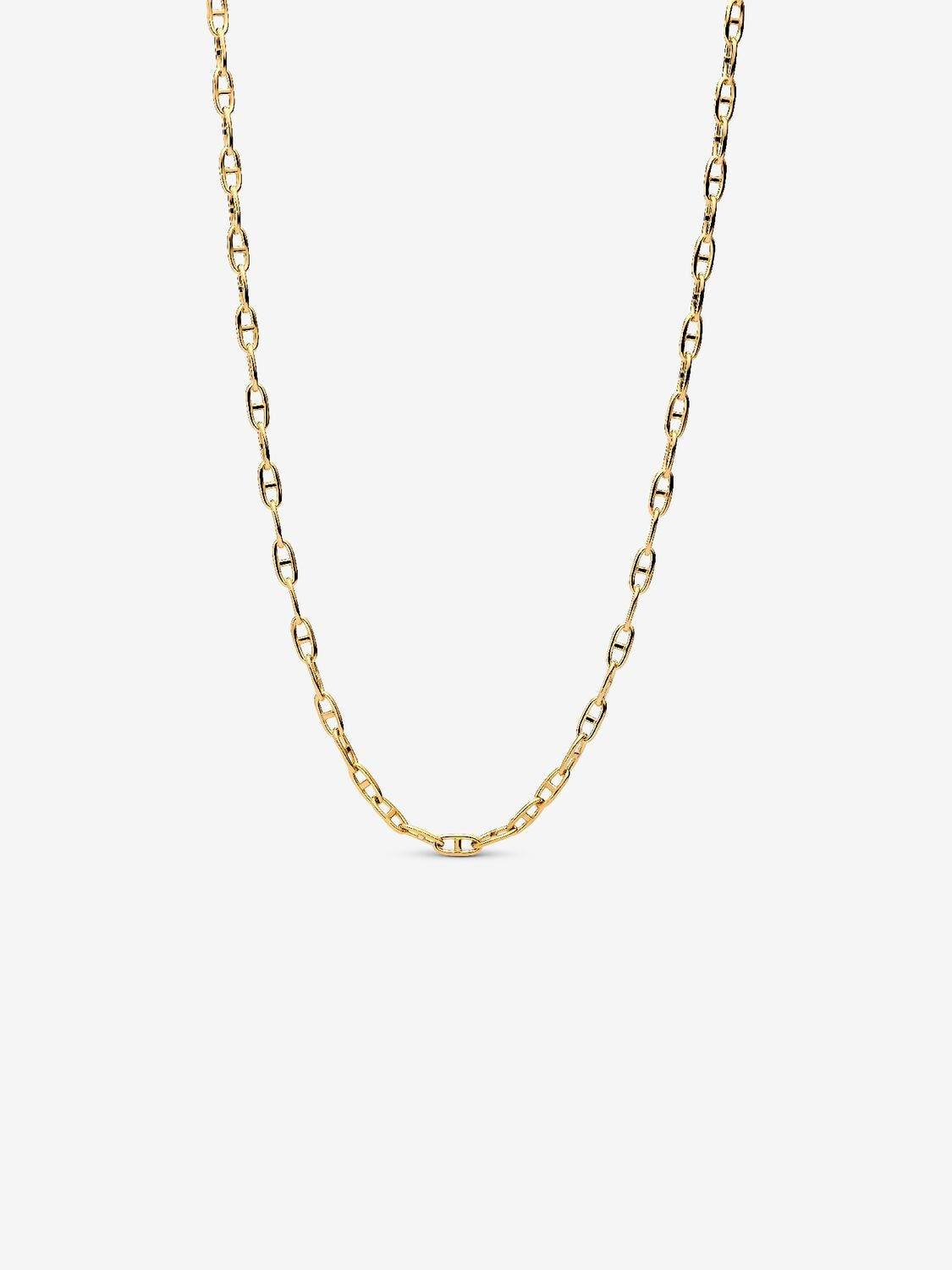Pandora Anchor Chain Necklace 14k gold plating 363899C00-55