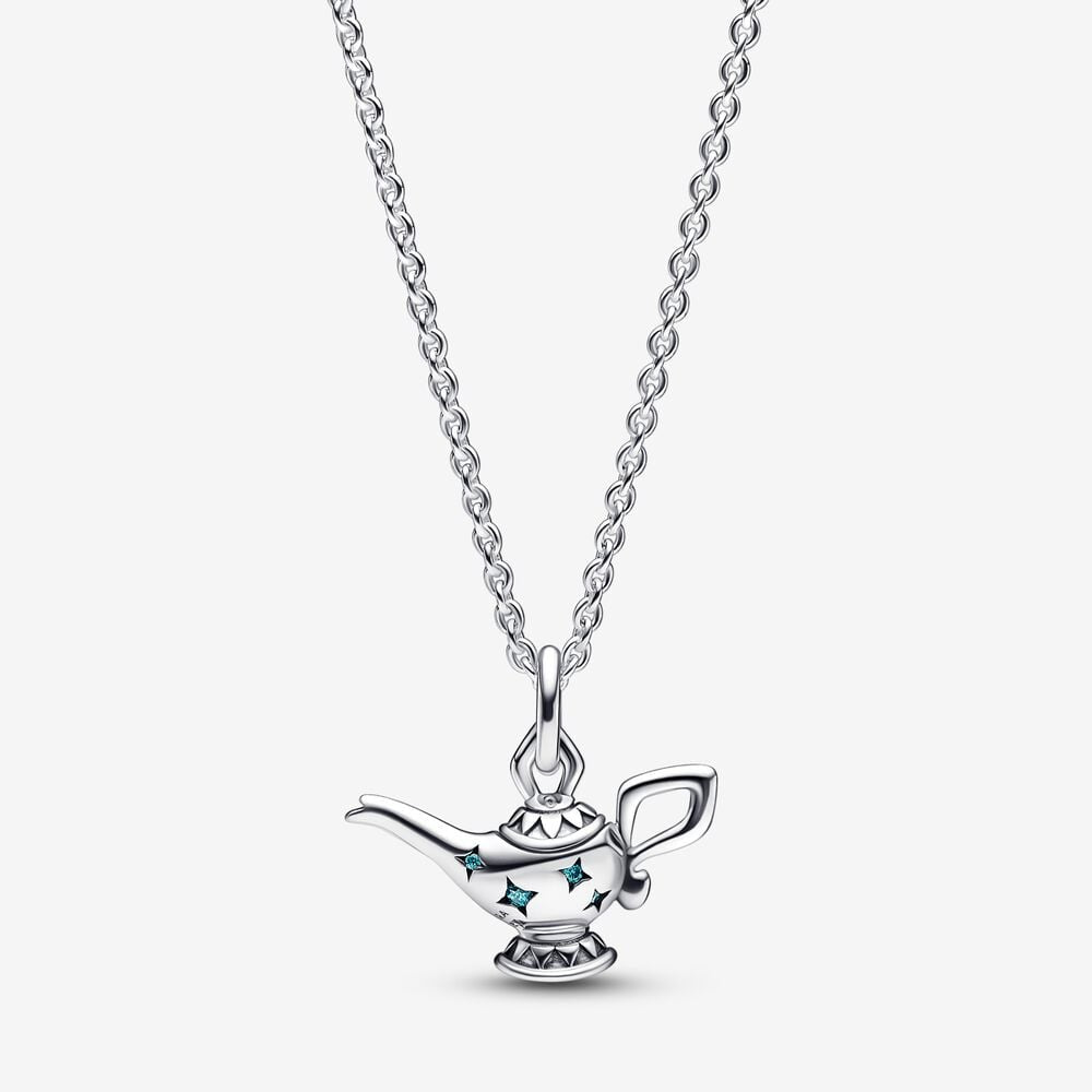 PANDORA Disney Aladdin Magic Lamp Pendant Collier Necklace 392347C01-45