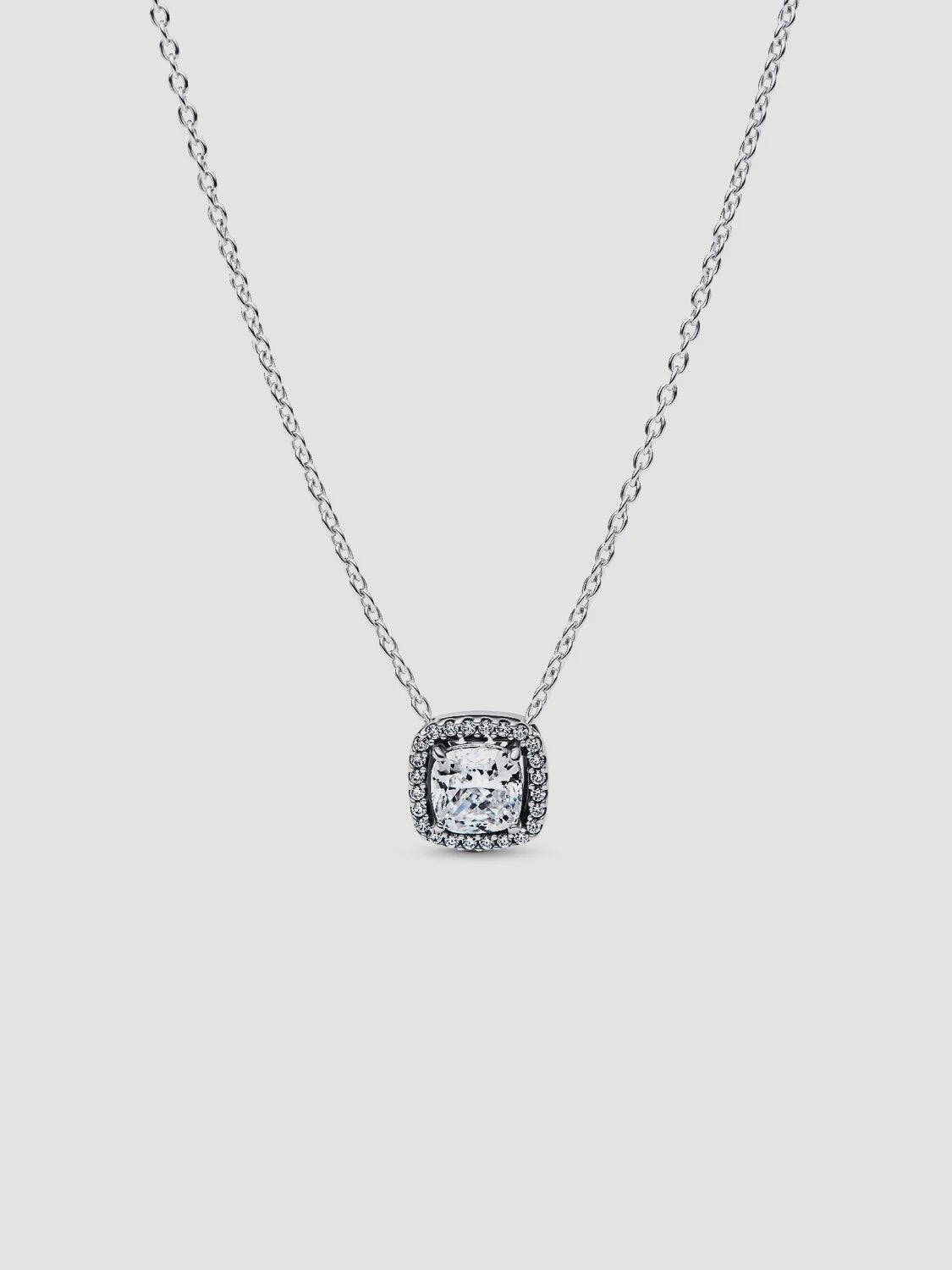 Pandora Halo Pendant Collier Necklace Sterling silver 393560C02-45