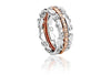 Clogau Am Byth Sterling Silver Ring 3SABR01