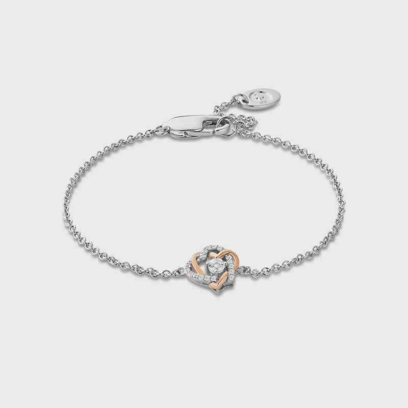 Clogau Always in My Heart Silver Bracelet 3SAMH0090