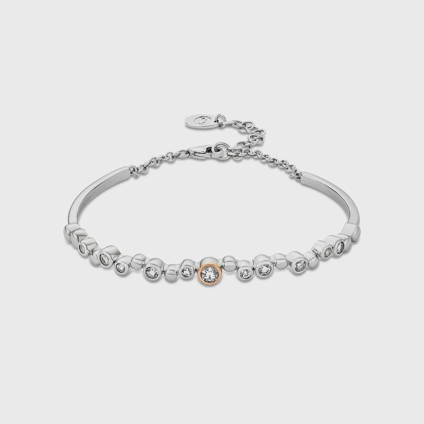 CLOGAU Clogau® Celebration Sterling Silver Banglet with Topaz 3SCEL899