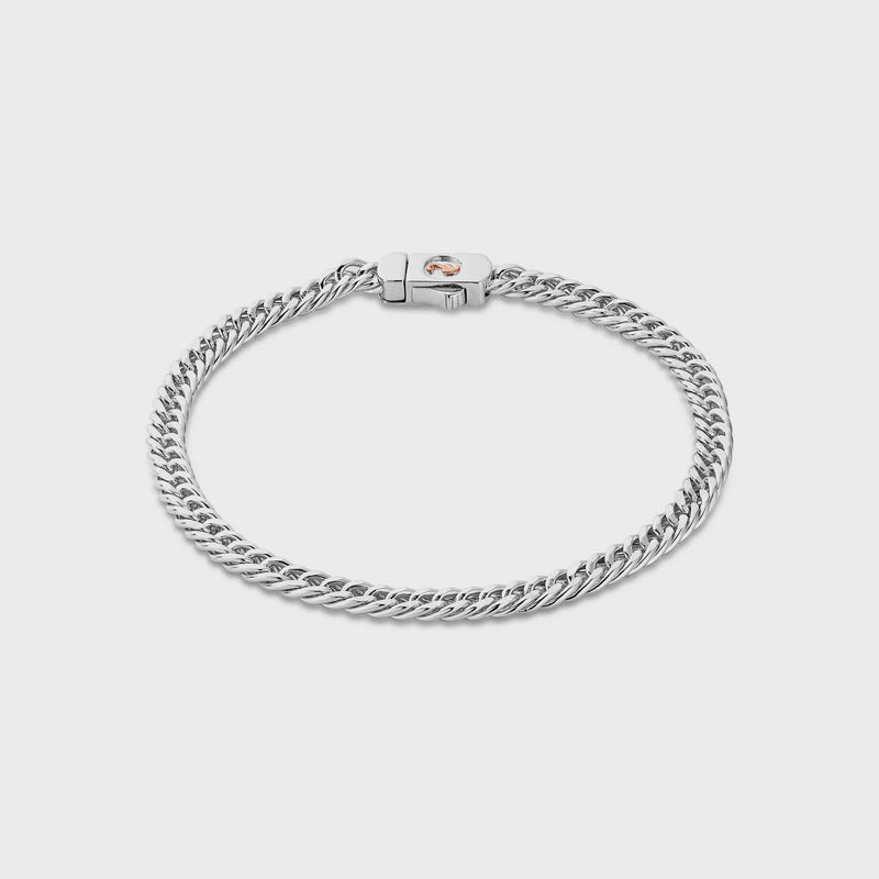 Clogau Tree of Life Insignia Silver Curb Bracelet