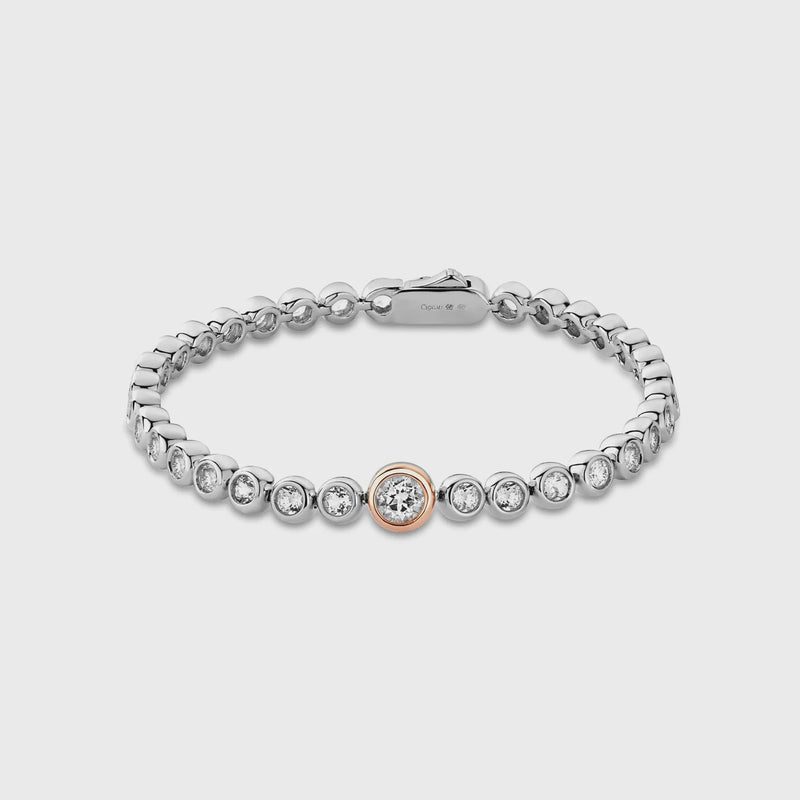 Clogau Celebration Silver Tennis Bracelet 3SCLC0798