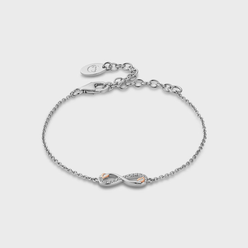 Clogau Silver Tree of Life Infinity Bracelet 3STOL0737