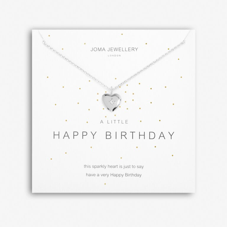 Joma A Little 'Happy Birthday' Necklace 5273
