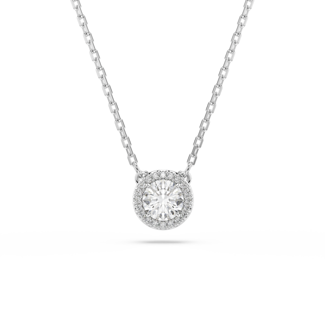 Swarovski Una Angelic pendant Rhodium Plated 5636264