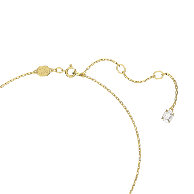 Swarovski Stilla Gold Tone Round Cut Pendant 5636703