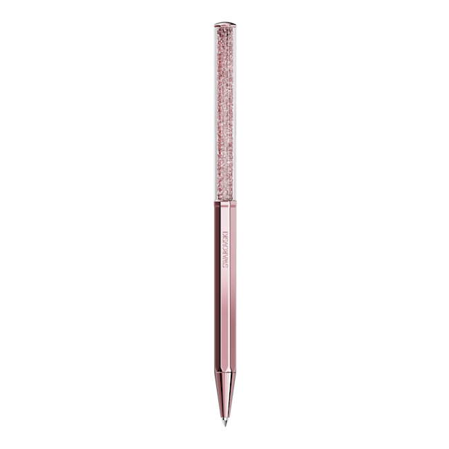 Swarovski Crystalline ballpoint pen Octagon shape Pink 5669937