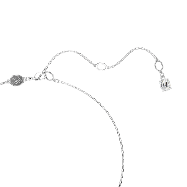 Swarovski Swan pendant, Swan, Black, Mixed metal finish 5705721