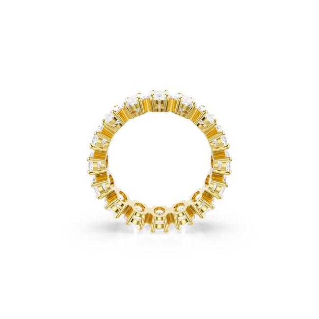 Swarovski Gold Tone Matrix Oval Cut Ring 5707190