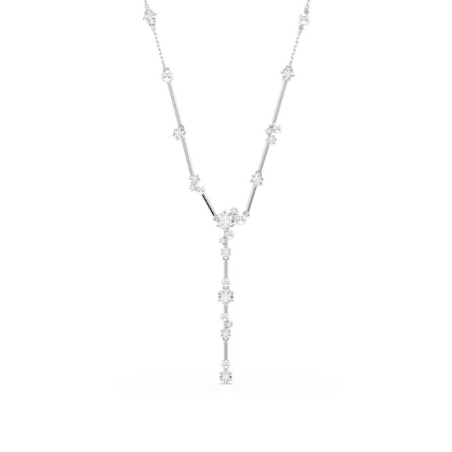 Swarovski Constella Y necklace Rhodium plated 5711830