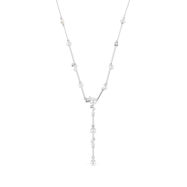 Swarovski Constella Y necklace Rhodium plated 5711830