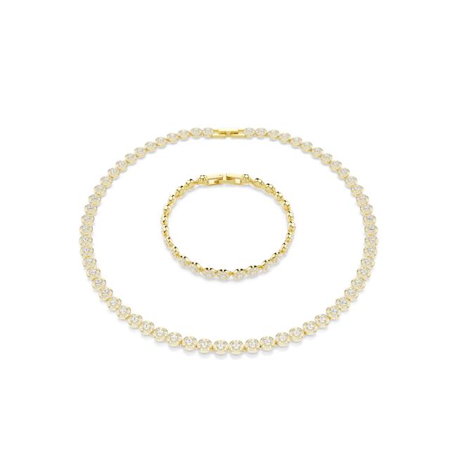 Swarovski Una Angelic set Gold-tone plated 5720506