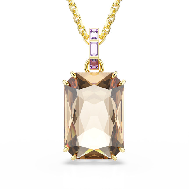 SWAROVSKI Millenia pendant Caramel 18K gold finish 5725752