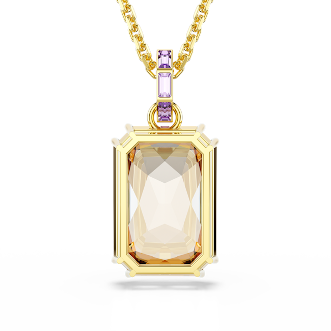 SWAROVSKI Millenia pendant Caramel 18K gold finish 5725752