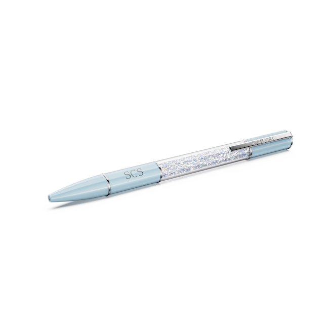 Swarovski Crystalline ballpoint pen Blue Chrome plated 5730493