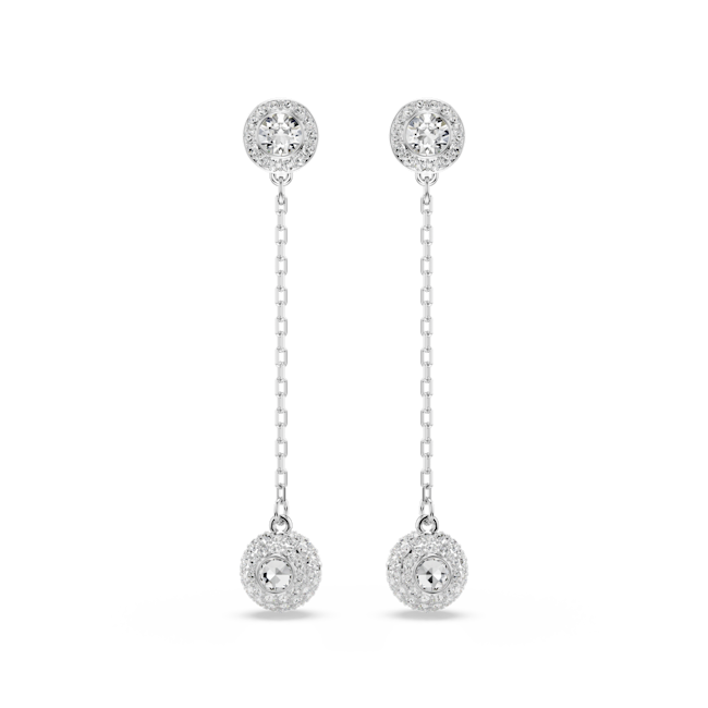 Swarovski Una Angelic drop earrings Silver Tone 5732273