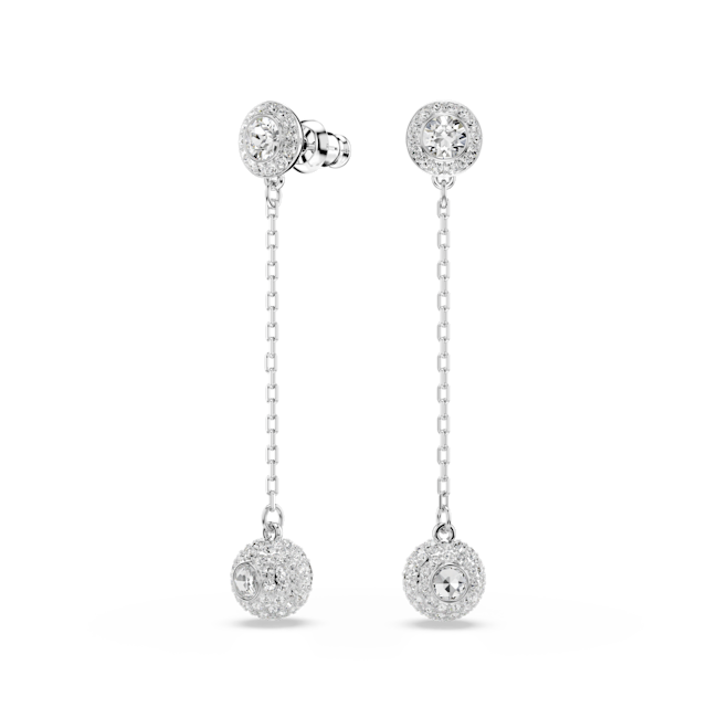 Swarovski Una Angelic drop earrings Silver Tone 5732273