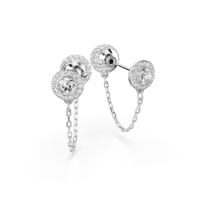 Swarovski Una Angelic drop earrings Silver Tone 5732273