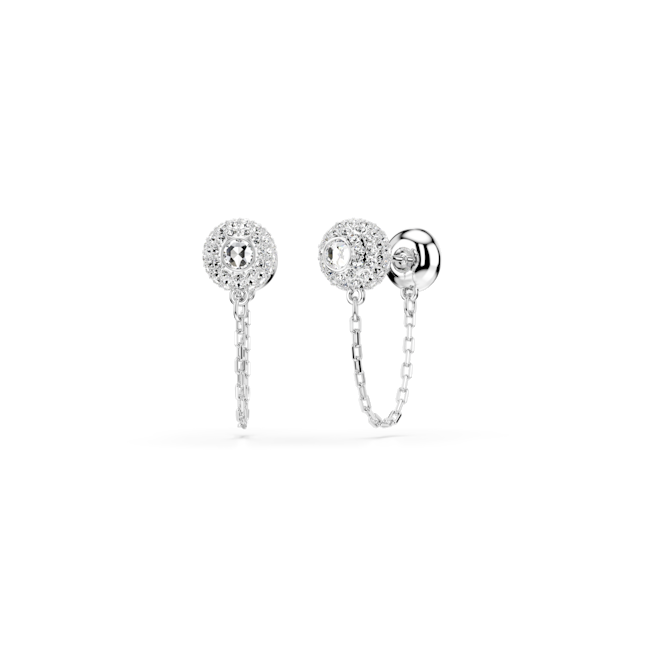 Swarovski Una Angelic drop earrings Silver Tone 5732273