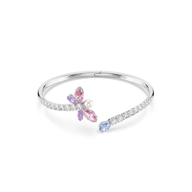 SWAROVSKI Ariana Grande x Swarovski bangle Dragonfly Rhodium plated 5737402