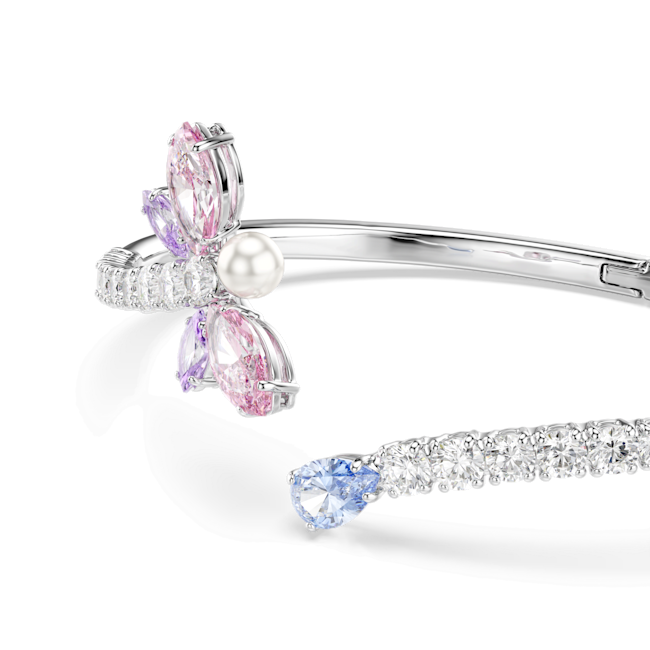 SWAROVSKI Ariana Grande x Swarovski bangle Dragonfly Rhodium plated 5737402