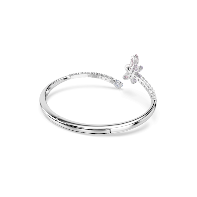 SWAROVSKI Ariana Grande x Swarovski bangle Dragonfly Rhodium plated 5737402