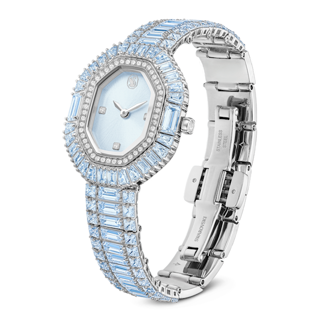SWAROVSKI Matrix octagon watch Blue Stainless steel 5739632