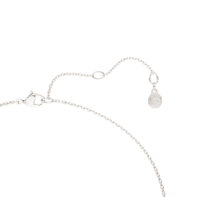 SWAROVSKI Swarovski Classica necklace, Round cut, White, Sterling silver 5740342