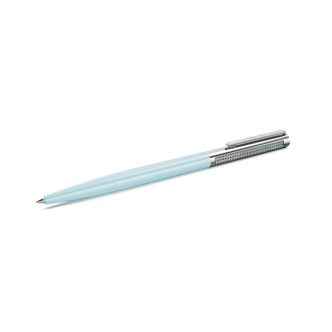 Swarovski Matrix Tennis ballpoint pen Blue, Chrome plated 5740676