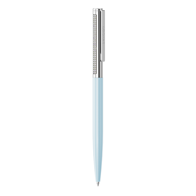 Swarovski Matrix Tennis ballpoint pen Blue, Chrome plated 5740676