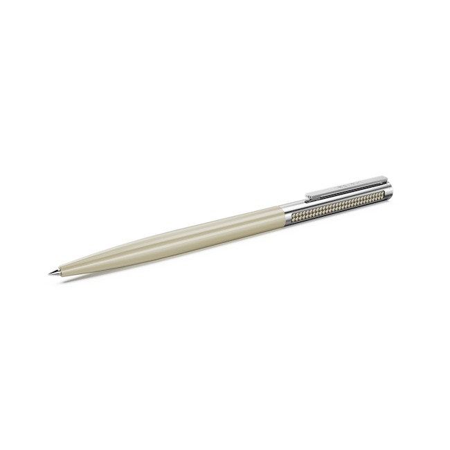 Swarovski Matrix Tennis ballpoint pen Brown, Gold-tone plated 5740678