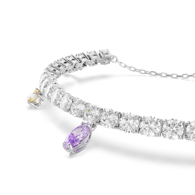 SWAROVSKI Ariana Grande x Swarovski bracelet Rhodium plated 5742463