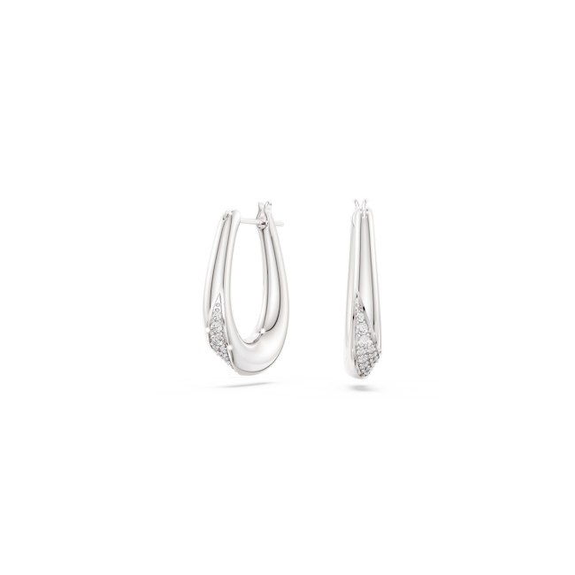 SWAROVSKI Swarovski Classica hoop earrings Sterling silver 5743474