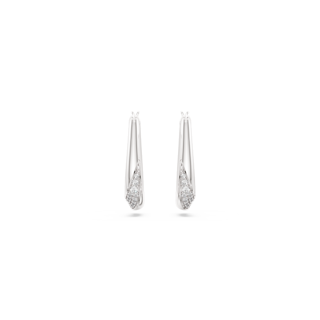 SWAROVSKI Swarovski Classica hoop earrings Sterling silver 5743474