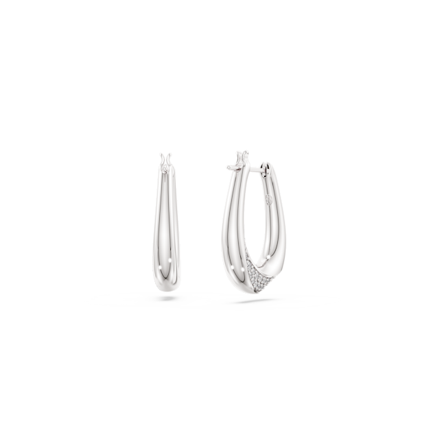 SWAROVSKI Swarovski Classica hoop earrings Sterling silver 5743474
