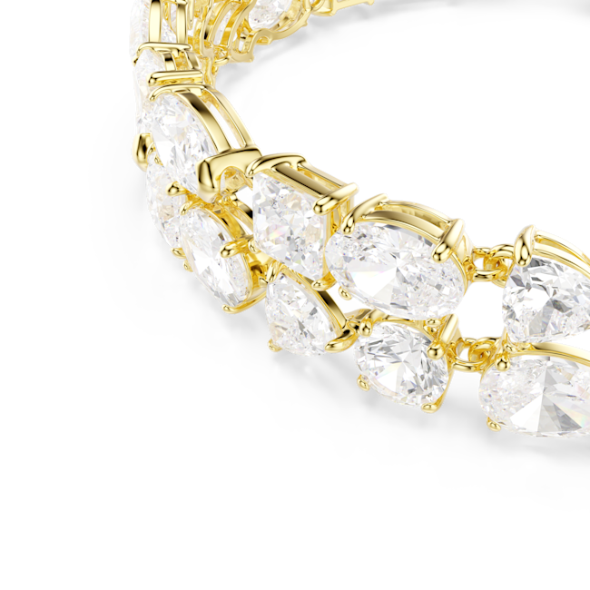 Swarovski Mesmera Gold Tone Double Row Bracelet 5743827