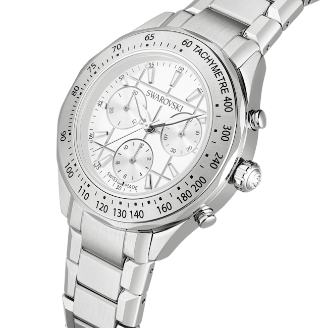 SWAROVSKI Dextera watch Silver tone, Stainless steel 5744561