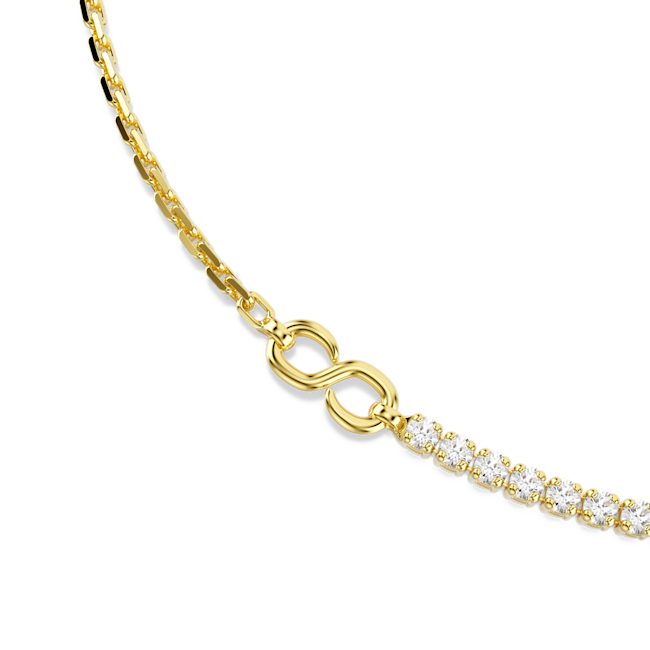 SWAROVSKI Matrix necklace 18K gold finish 5747717