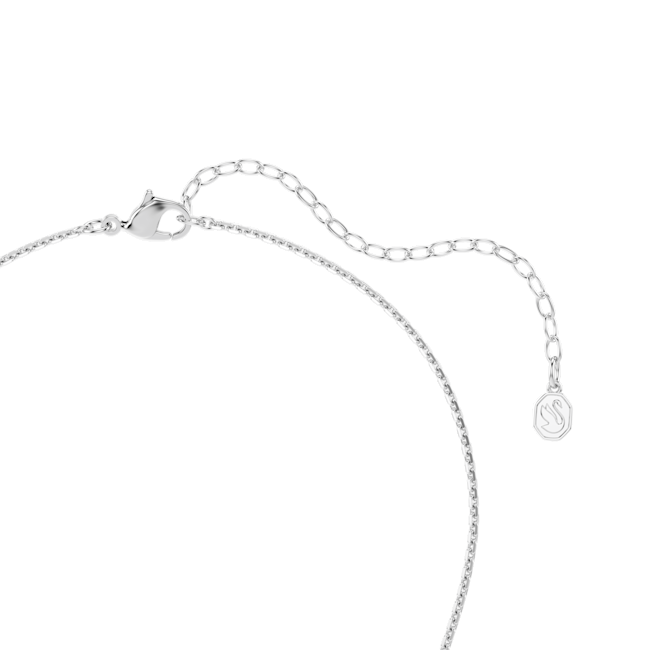 Swarovski Ariana Grande x Swarovski set, Crystal pearl, Round cut, Flower, White, Rhodium plated 5749180