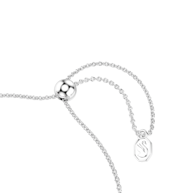 Swarovski Matrix Tennis bracelet Gradient of round cuts, Multicoloured, Rhodium plated 5751197