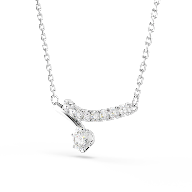 SWAROVSKI Matrix necklace Rhodium plated 5753568