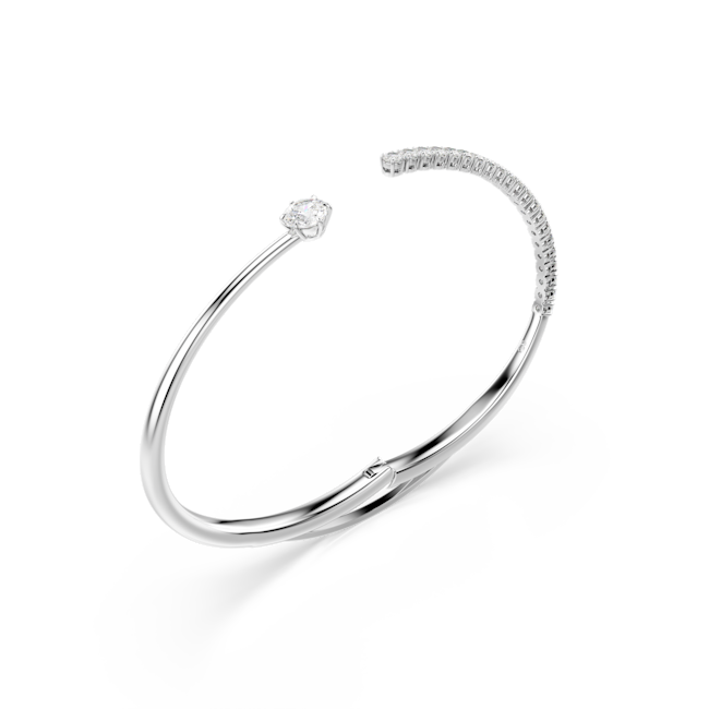 SWAROVSKI Matrix bangle Rhodium plated 5753571