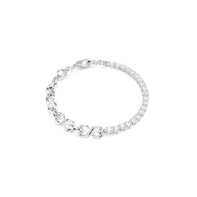 SWAROVSKI Matrix bracelet Rhodium plated 5753926