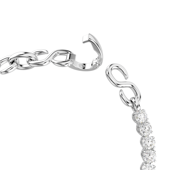 SWAROVSKI Matrix bracelet Rhodium plated 5753926