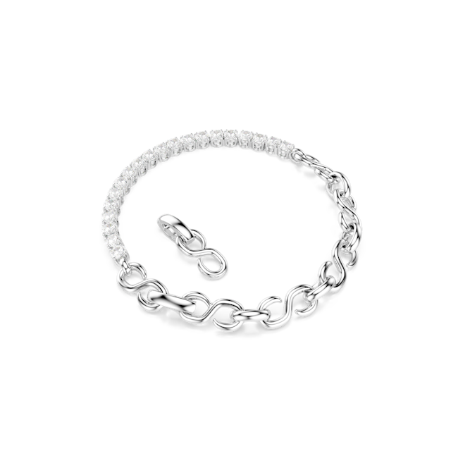 SWAROVSKI Matrix bracelet Rhodium plated 5753926